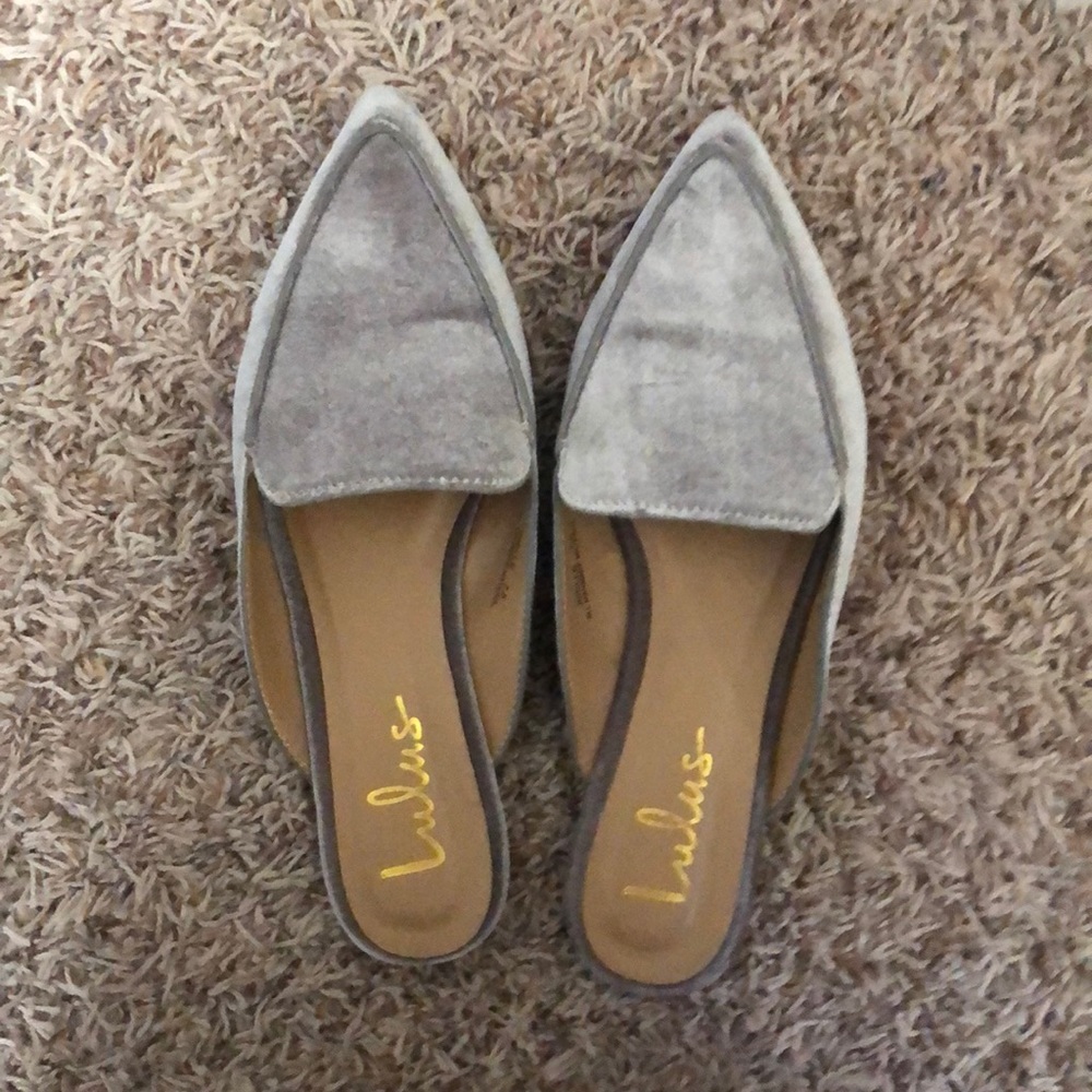Lulus Velvet Mule / Slide